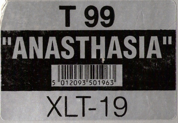 T99 - Anasthasia | XL Recordings (XLT-19) - 5