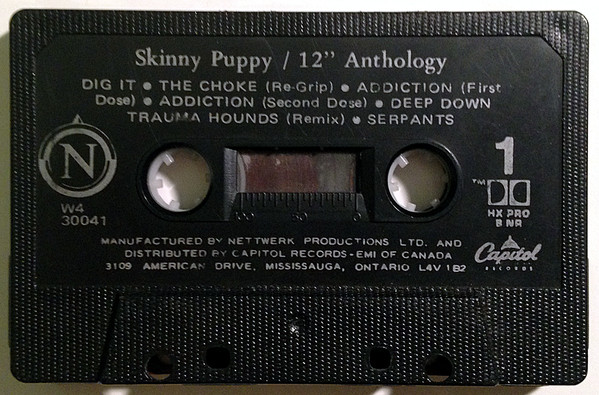 Skinny Puppy - Twelve Inch Anthology | Nettwerk (W4-30041) - 3