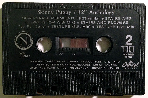 Skinny Puppy - Twelve Inch Anthology | Nettwerk (W4-30041) - 4