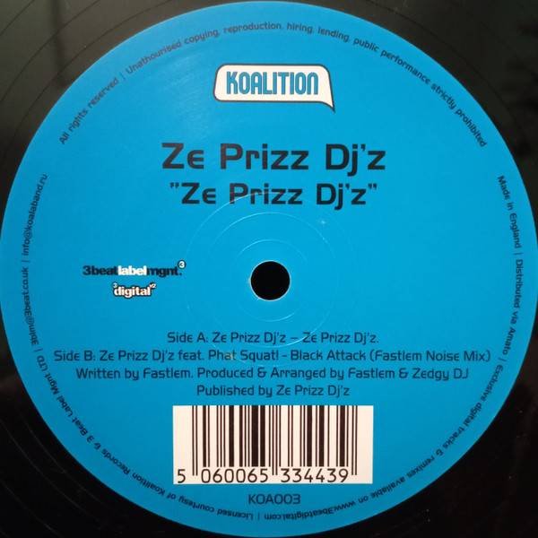 Ze Prizz DJ'z - Ze Prizz DJ'z | Koalition Records (KOA003)