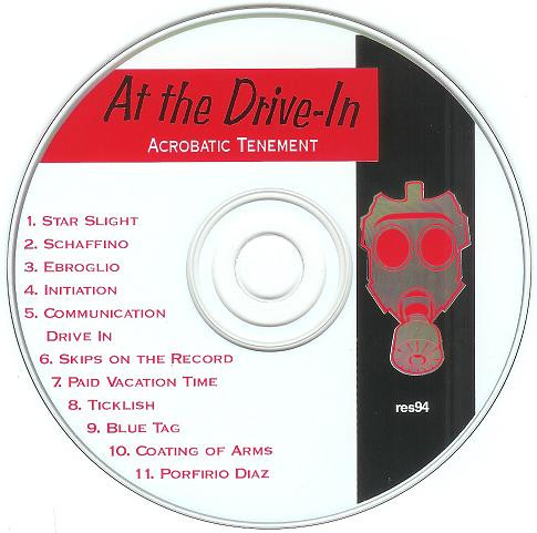 At The Drive-In - Acrobatic Tenement | Restart Records (RES94) - 3