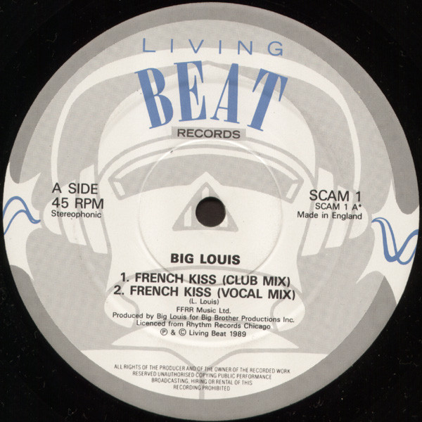 Big Louis - French Kiss | Living Beat Records (SCAM 1) - 3 Big Louis - French Kiss | Living Beat Records (SCAM 1) - 3