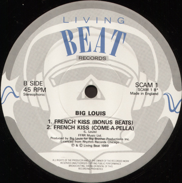 Big Louis - French Kiss | Living Beat Records (SCAM 1) - 4 Big Louis - French Kiss | Living Beat Records (SCAM 1) - 4