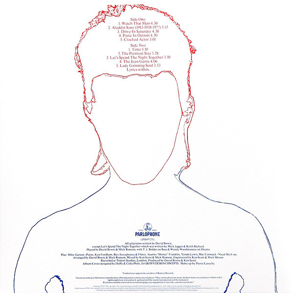 David Bowie - Aladdin Sane | Parlophone (0825646289431) - 3