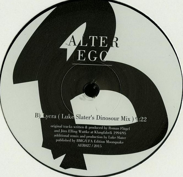Alter Ego - Soulfree / Lycra (Luke Slater Remixes) | Alter Ego Recordings (AER027) - 2 Alter Ego - Soulfree / Lycra (Luke Slater Remixes) | Alter Ego Recordings (AER027) - 2