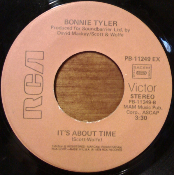 Bonnie Tyler - It's A Heartache | RCA Victor (PB-11249 X) - 4