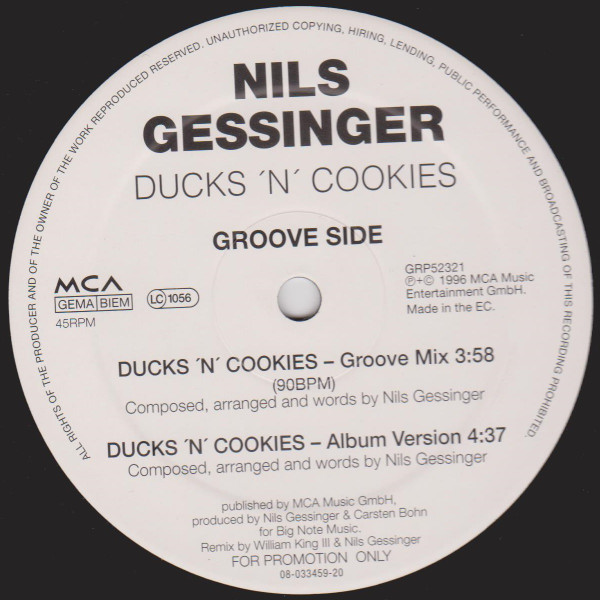 Nils Gessinger - Ducks 'N' Cookies | GRP (GRP52321)