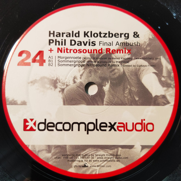 Harald Klotzberg & Phil Davis - Final Ambush | Decomplex Audio (dxa024)