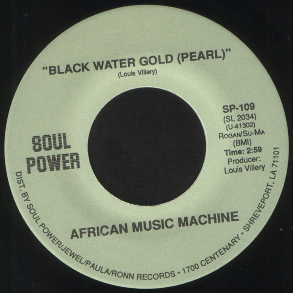 African Music Machine - Black Water Gold (Pearl) / Making Nassau Fruit Drink | Soul Power (SP-109)