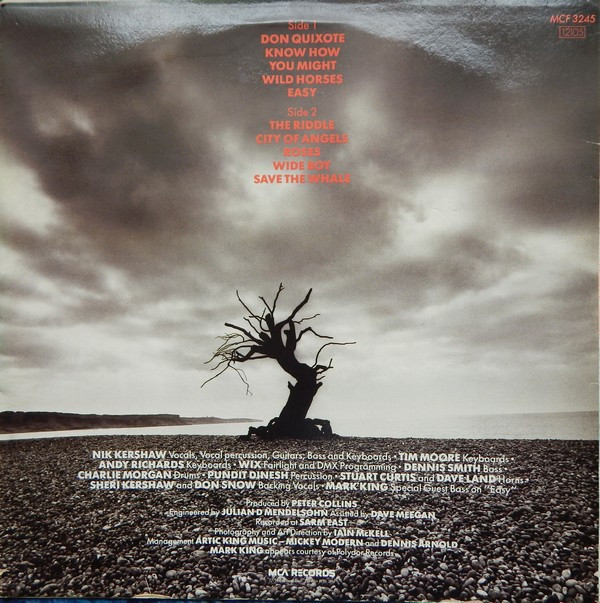 Nik Kershaw - The Riddle | MCA Records (MCF 3245) - 2