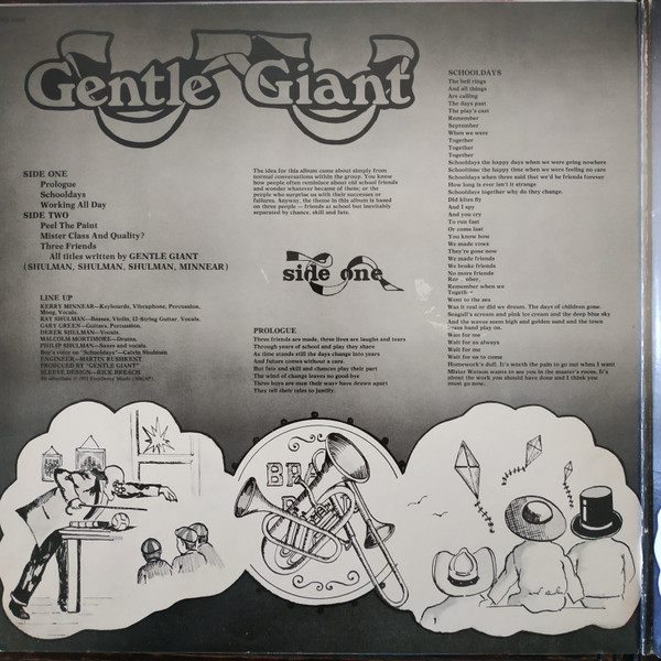 Gentle Giant - Three Friends | Columbia (KC 31649) - 3