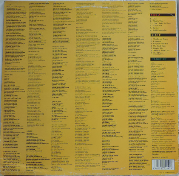 Rupie Dan & Jennifer Gad - Solid Foundation | Flag Records (FLG001LP) - 2