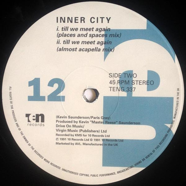Inner City - Till We Meet Again | 10 Records (TENG 337) - 3