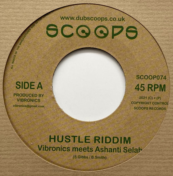 Vibronics Meets Ashanti Selah - Hustle Riddim | Scoops (SCOOP074) - main