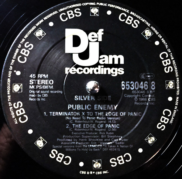Public Enemy - Night Of The Living Baseheads | Def Jam Recordings (653046 8) - 3