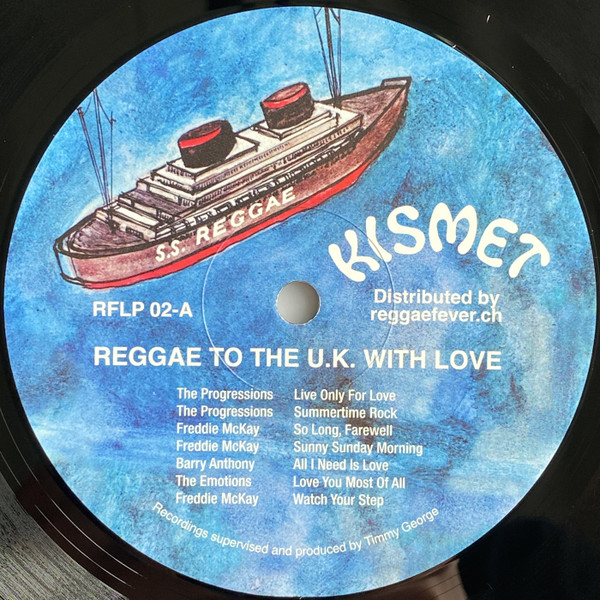 Various - Reggae To The U.K. With Love | Kismet (RFLP 02) - 3 Various - Reggae To The U.K. With Love | Kismet (RFLP 02) - 3