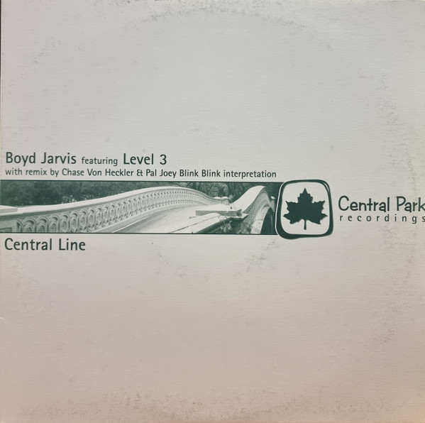 Boyd Jarvis Featuring Level 3 - Central Line | Central Park Recordings (CPR3011)