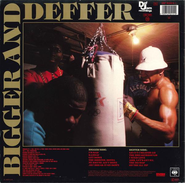 LL Cool J - Bigger And Deffer | Def Jam Recordings (DEF 450515 1) - 2