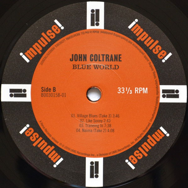 John Coltrane - Blue World | Impulse! (7762651) - 3