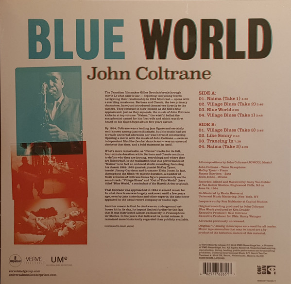 John Coltrane - Blue World | Impulse! (7762651) - 2