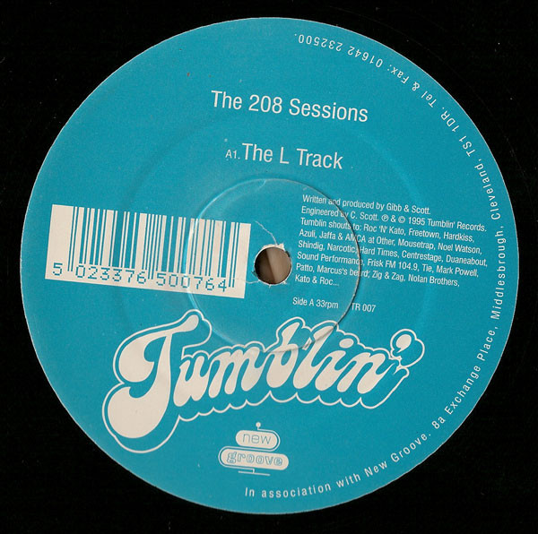 The 208 Sessions - The L Track | Tumblin' Records (TR 007) - main