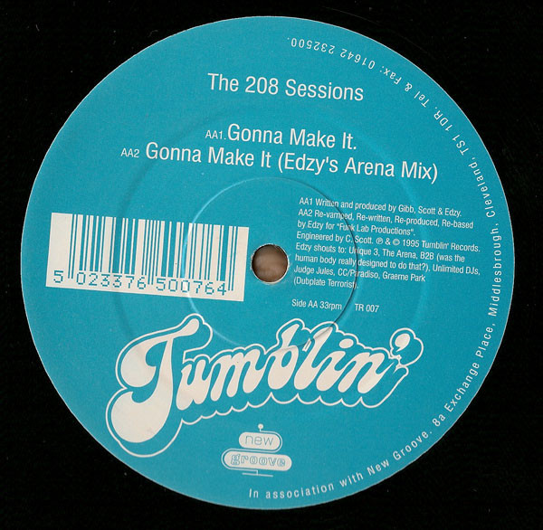 The 208 Sessions - The L Track | Tumblin' Records (TR 007) - 2