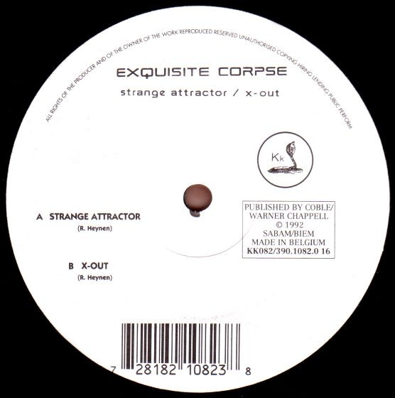 Exquisite Corpse - Strange Attractor / X-Out | KK Records (KK 082) - main