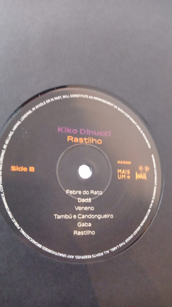 Kiko Dinucci - Rastilho | Mais Um Discos (MAIS039) - 3