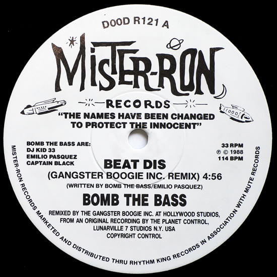 Bomb The Bass - Beat Dis (Remix) | Mister-Ron Records (D00D R121) - 2 Bomb The Bass - Beat Dis (Remix) | Mister-Ron Records (D00D R121) - 2