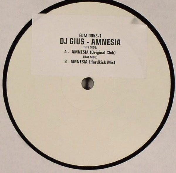 DJ Gius - Amnesia | EDM (EDM 0058-1)