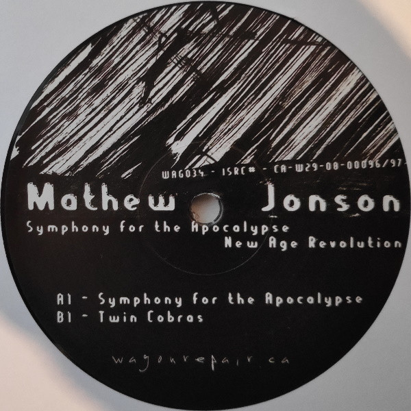 Mathew Jonson - Symphony For The Apocalypse: New Age Revolution | Wagon Repair (WAG 034)