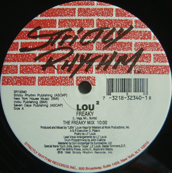 Lou² - Freaky | Strictly Rhythm (SR12340)