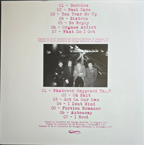 Buzzcocks - Oh Shit! (The "Another Music In A Different Kitchen" Demos 1977) | Zero Thoughts Records (ZTR-06) - 2 Buzzcocks - Oh Shit! (The "Another Music In A Different Kitchen" Demos 1977) | Zero Thoughts Records (ZTR-06) - 2