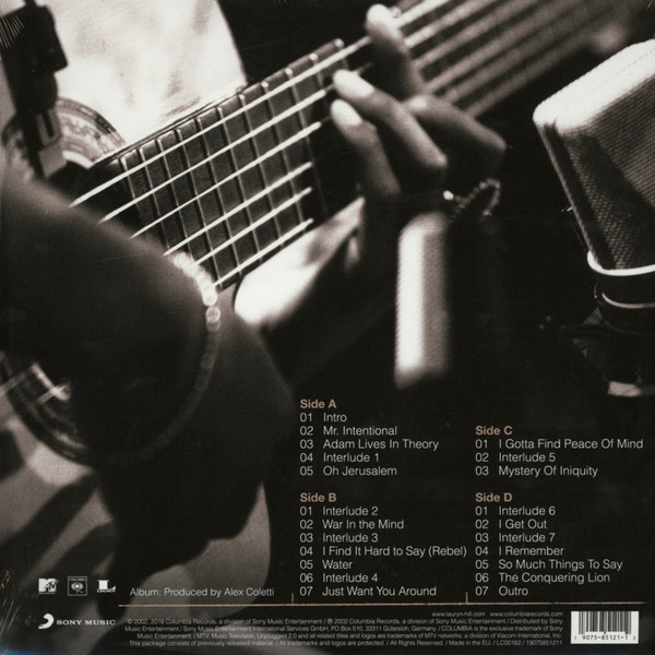 Lauryn Hill - MTV Unplugged No. 2.0 | Columbia (19075851211) - 2 Lauryn Hill - MTV Unplugged No. 2.0 | Columbia (19075851211) - 2