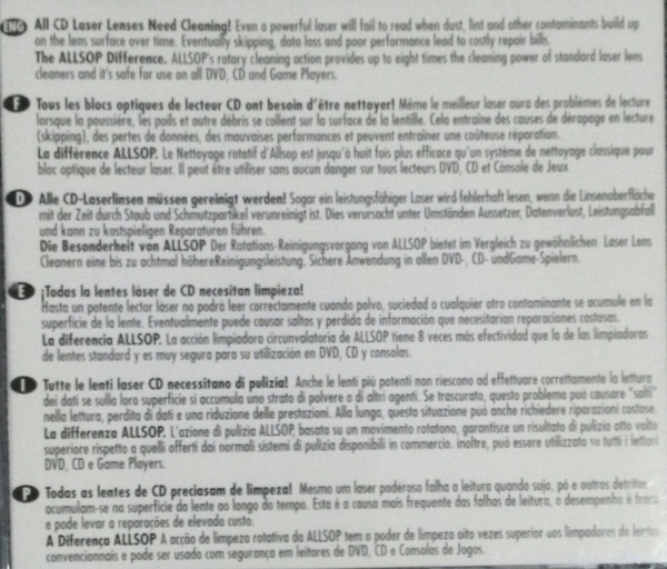 No Artist - ProLens Cleaner | Not On Label (none) - 2