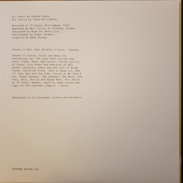 Sleaford Mods - Eton Alive | Extreme Eating Records (EE001) - 2