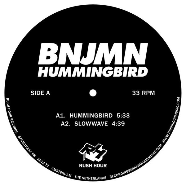 Bnjmn - Hummingbird EP | Rush Hour (RHM 005)