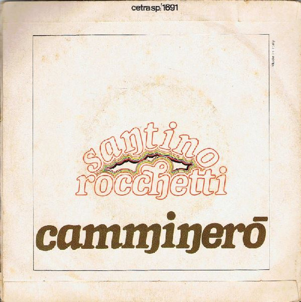 Santino Rocchetti - Divina | Cetra (SP 1691) - 2