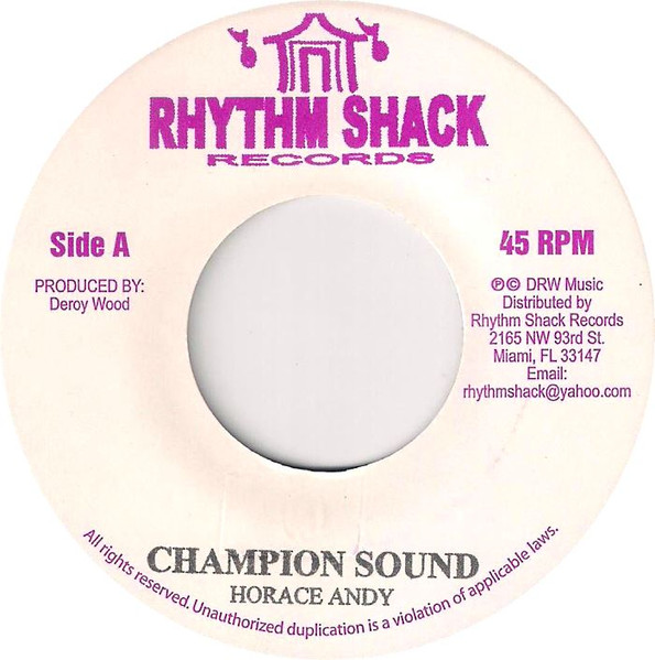 Horace Andy - Champion Sound | Rhythm Shack Records (none)