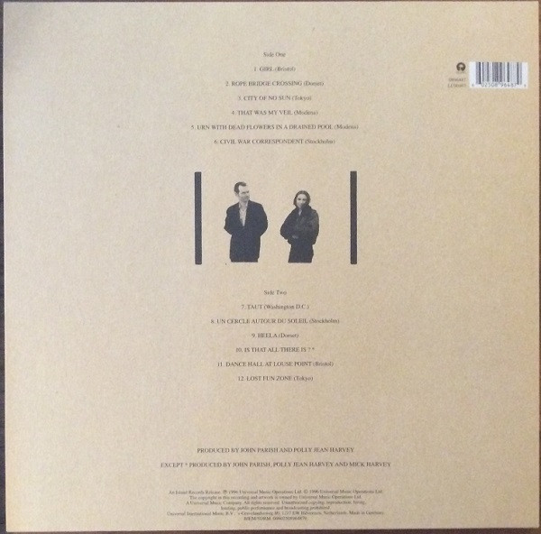 John Parish & PJ Harvey - Dance Hall At Louse Point | Island Records (0896487)