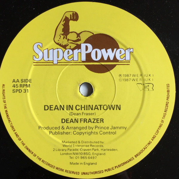 Gregory Isaacs , Dean Frazer - Give It A Try / Dean In Chinatown | Super Power (SPD 31) Gregory Isaacs , Dean Frazer - Give It A Try / Dean In Chinatown | Super Power (SPD 31)