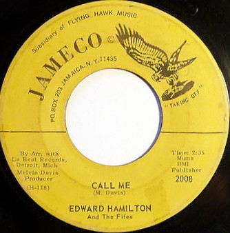 Edward Hamilton & The Fifes - Call Me / I'm Gonna Love You | Jameco (2008) - main