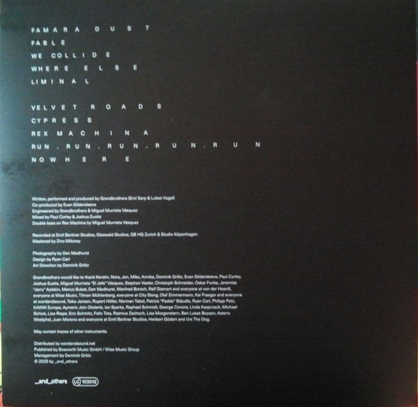 Grandbrothers - Elsewhere | __and__others (andothersLP001) - 2