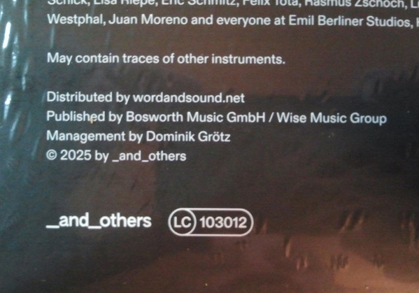 Grandbrothers - Elsewhere | __and__others (andothersLP001) - 3