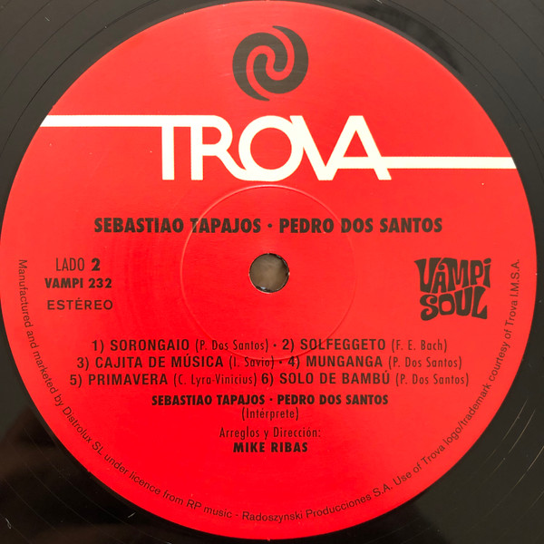 Sebastião Tapajós & Pedro Santos - Sebastiao Tapajos Pedro Dos Santos | Vampi Soul (VAMPI 232) - 4