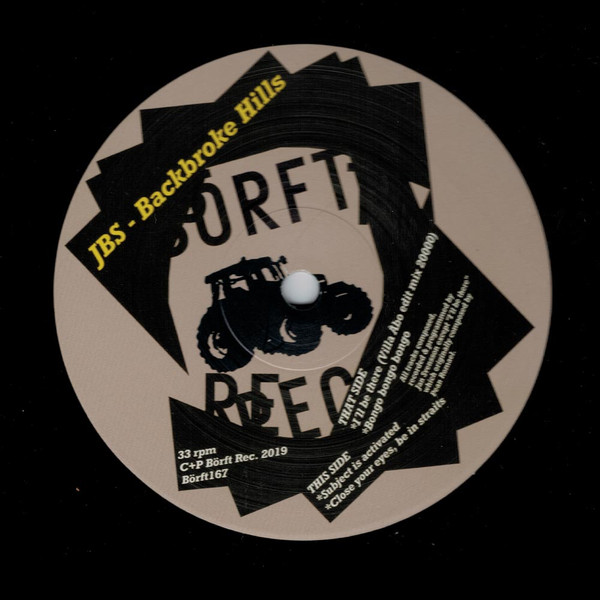 Jbs - Backbroke Hills | Börft Records (BÖRFT167)