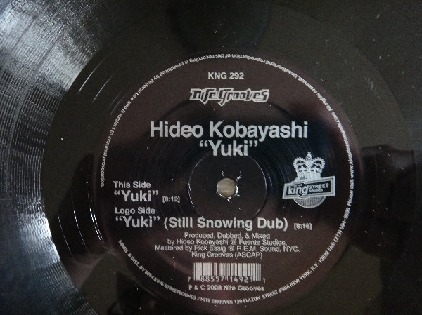 Hideo Kobayashi - Yuki | Nite Grooves (KNG 292) - 2
