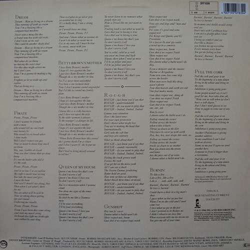 Ini Kamoze - Pirate | Island Records (ILPS 9845) - 2