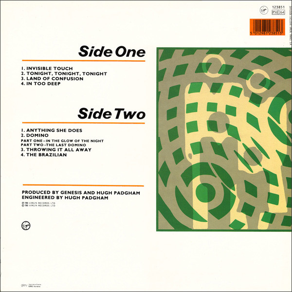 Genesis - Invisible Touch | Virgin (123851) - 2