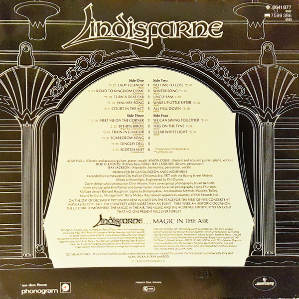 Lindisfarne - Magic In The Air | Mercury (6641 877) - 2
